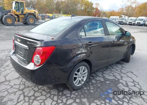 2015 Chevrolet Sonic Lt Manual z USA, uszkodzony, nr VIN 1G1JD5SH2F4185297